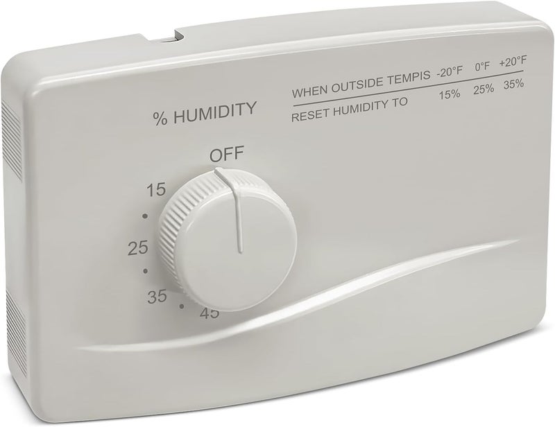 FBULWSEC 4655 Wall Mounted Humidifier Control Humidistat, Manual Humidistat Digital, Fit For April-Aire Whole House Humidifier, 24VAC - Image 1